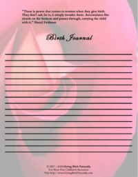 Birth Journal I