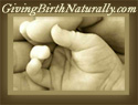 GivingBirthNaturally.com natural childbirth logo