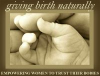 giving birth naturally