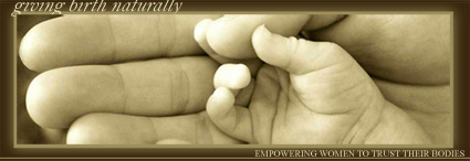 GivingBirthNaturally.com Natural Childbirth logo
