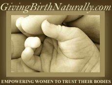 Giving Birth Naturally logo